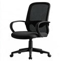 Ergonomiczny fotel biurowy, o nowoczesnej formie, kolor: czarny